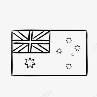 澳大利亚国旗澳大利亚联邦图标