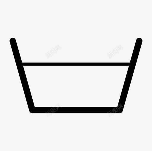 可机洗机洗洗衣符号svg_新图网 https://ixintu.com 可机 机洗 洗衣 符号