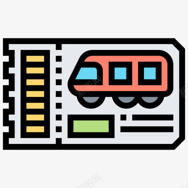 火车票53号线线颜色图标