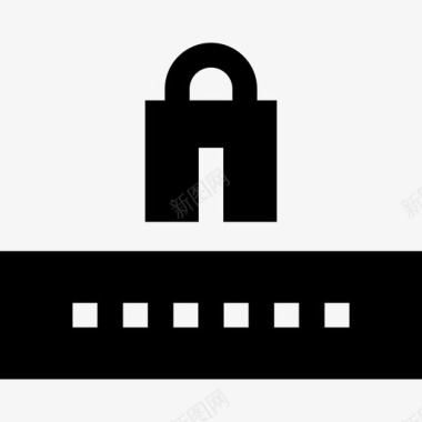 密码网络安全53已填充图标
