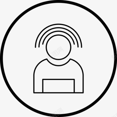 用户信号桌面wifi图标