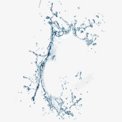 佑佑佑小溪采集图水水珠液体喷溅水牛奶液体油冰块气体素材
