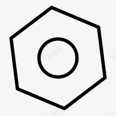 螺母制造固定图标