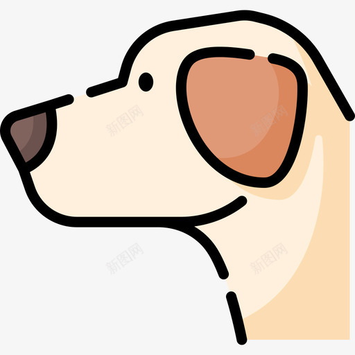 拉布拉多猎犬犬种13种线形颜色svg_新图网 https://ixintu.com 拉布 拉多 猎犬 犬种 13种 线形 颜色
