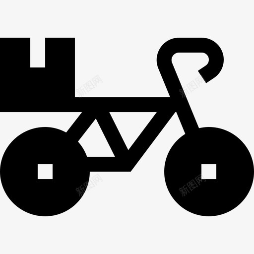 Bycicle安全交付1已填充svg_新图网 https://ixintu.com Bycicle 安全 交付 填充