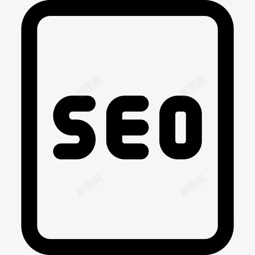 搜索引擎优化网络应用SEO4线性svg_新图网 https://ixintu.com 搜索引擎 优化 网络应用 SEO4 线性