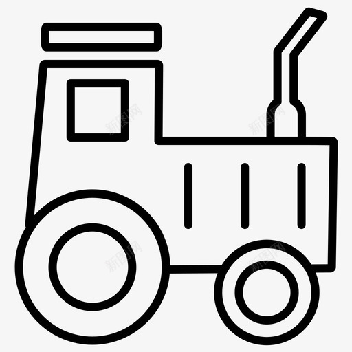 卡车牵引车运输svg_新图网 https://ixintu.com 运输 卡车 牵引车 旅行 车辆 粗体 集合