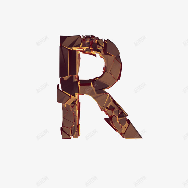 3D石头字字母Rpng免抠素材_新图网 https://ixintu.com 3D 英文 石头 字数 数字 26个 字母 透明 碎石 组合 文字