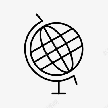 世界地图地球仪36通信图标