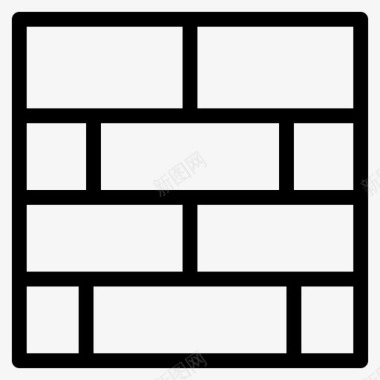 砖块砖块布局形式图标