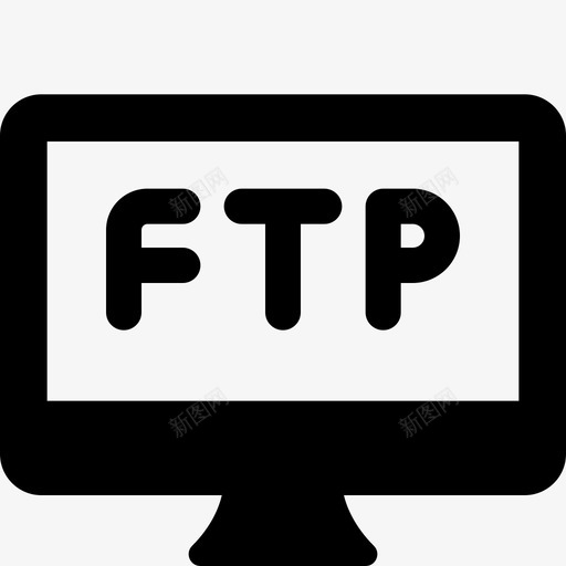 Ftp数据传输7已填充svg_新图网 https://ixintu.com Ftp 数据传输 填充