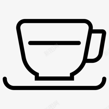 茶歇早餐咖啡图标