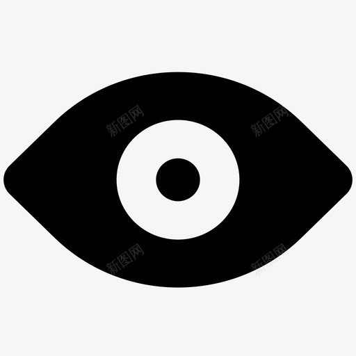 眼睛医疗视图svg_新图网 https://ixintu.com 可见 眼睛 医疗 视图 图标