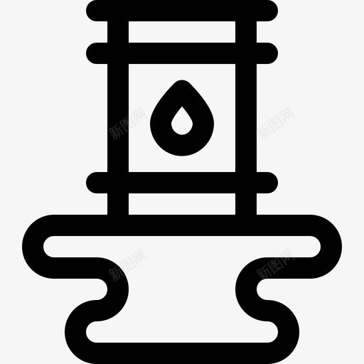 油桶气候变化67线性svg_新图网 https://ixintu.com 油桶 气候变化 线性
