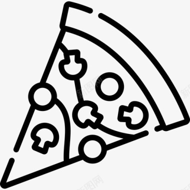 意大利披萨36直纹图标