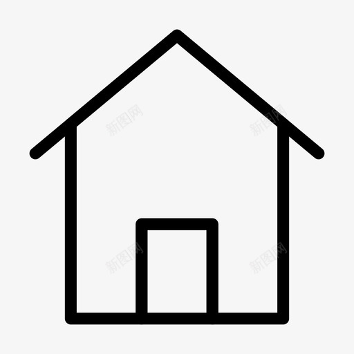 建筑住宅接口基本常规线路组89svg_新图网 https://ixintu.com 住宅 建筑 接口 基本 常规 线路