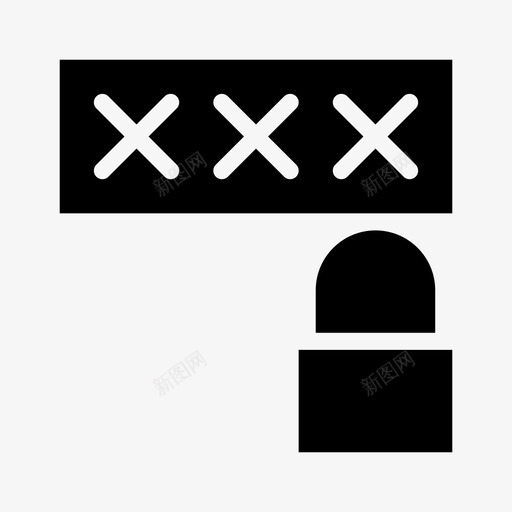 登录移动应用程序密码svg_新图网 https://ixintu.com 密码 登录 移动 应用程序 字段 隐私 接口 基本 标志 标志符 符号