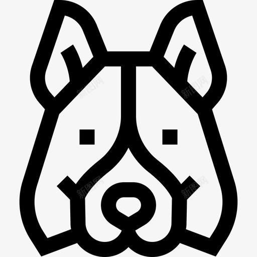 比利时牧羊犬犬种17直系svg_新图网 https://ixintu.com 比利时 牧羊犬 犬种 直系