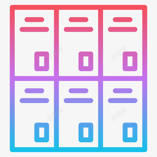 更衣室教育373梯度svg_新图网 https://ixintu.com 更衣室 教育 梯度