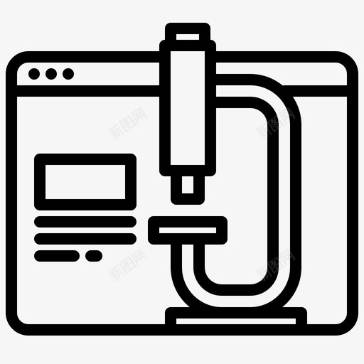 在线教育在线学习18线性svg_新图网 https://ixintu.com 在线教育 在线学习 线性