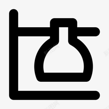 项目管理锥形瓶基本烧瓶图标