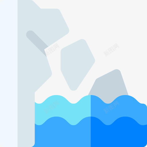 冰山气候变化65平坦svg_新图网 https://ixintu.com 冰山 气候变化 平坦