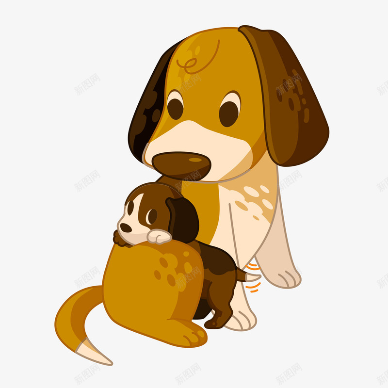 卡通宠物狗狗宠物png免抠素材_新图网 https://ixintu.com 卡通 宠物狗 宠物