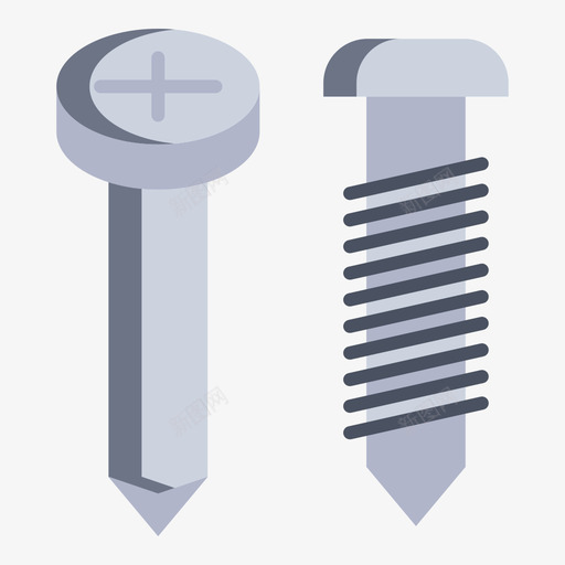 木工螺丝20平头svg_新图网 https://ixintu.com 木工 螺丝 平头