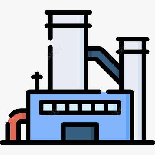 工厂工业90线颜色svg_新图网 https://ixintu.com 工厂 工业 颜色