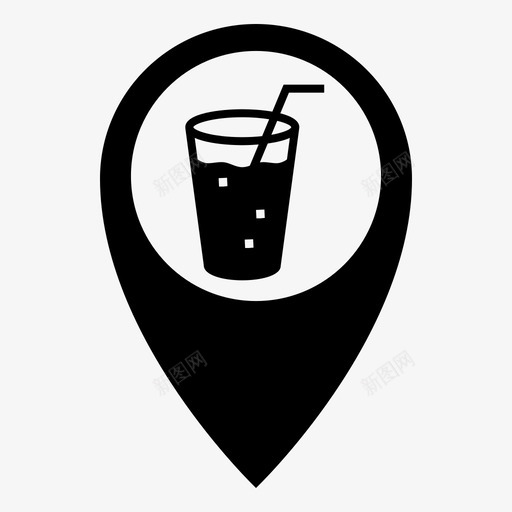 别针饮料位置svg_新图网 https://ixintu.com 别针 饮料 位置 地图 地点