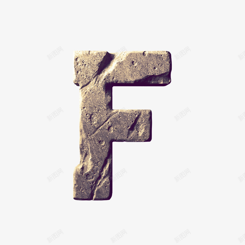 3D灰色石头英文字母Fpng免抠素材_新图网 https://ixintu.com 3D 英文 石头 字数 数字 26个 字母 透明 碎石 组合 文字