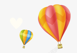 佑佑佑小溪图热气球气球儿童卡通可爱装饰儿童热气球气素材