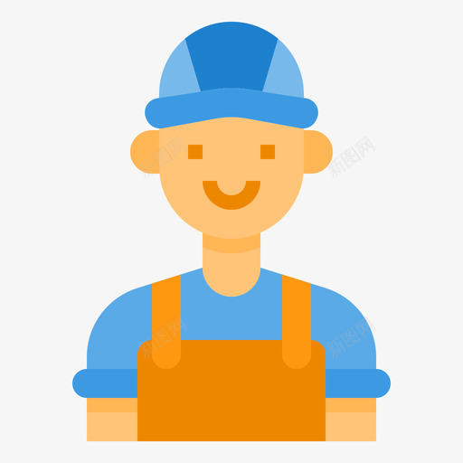 管道工管道工工具13扁平svg_新图网 https://ixintu.com 管道工 工具 扁平