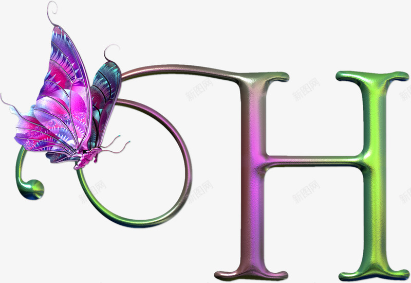 26个英文字母108mb超大立体彩色质感的蝴蝶字母png_新图网 https://ixintu.com 字母 26个 英文 108mb 超大 立体 彩色 质感 蝴蝶