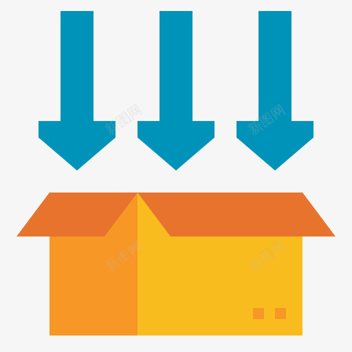 包装物流127扁平svg_新图网 https://ixintu.com 包装 物流 扁平