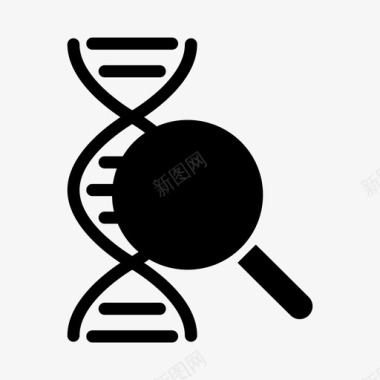 基因研究遗传研究生物学图标