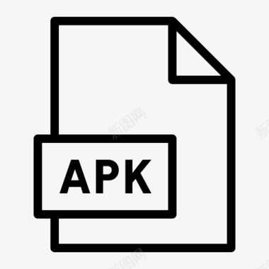 文件格式apk文档图标