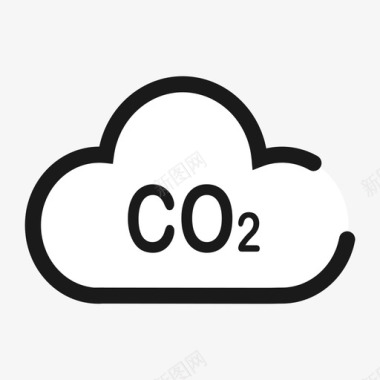 二氧化碳浓度图标