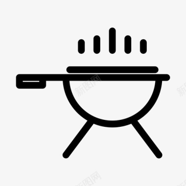 烹饪烧烤菜肴图标