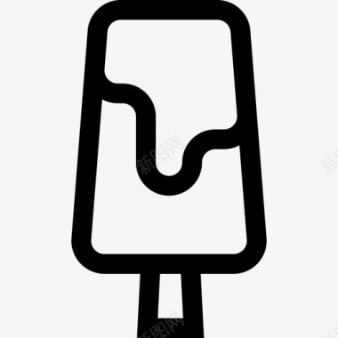 冰棒甜点和糖果17直式图标