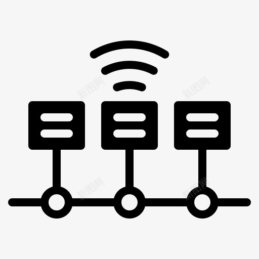 时间线物联网148填充svg_新图网 https://ixintu.com 时间 联网 填充