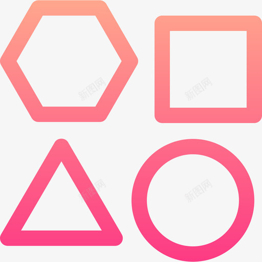 几何图形平面设计师46线性颜色svg_新图网 https://ixintu.com 几何图形 平面 平面设计 设计师 线性 颜色