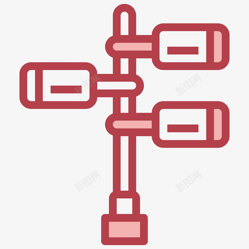 路标8号高速公路红色svg_新图网 https://ixintu.com 路标 8号 高速公路 红色