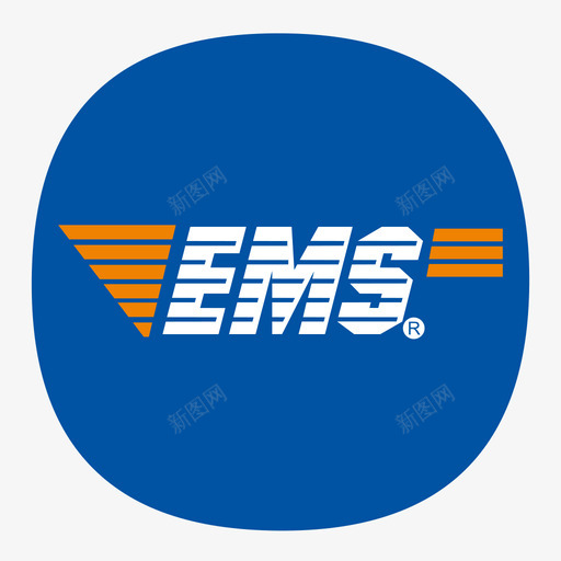 EMSsvg_新图网 https://ixintu.com EMS 填充 扁平 多色