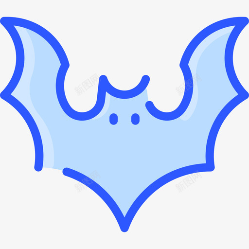 蝙蝠病毒传播80蓝色svg_新图网 https://ixintu.com 蝙蝠 病毒 传播 蓝色