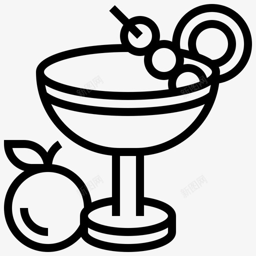 鸡尾酒酒类酒吧svg_新图网 https://ixintu.com 饮料 鸡尾酒 酒类 酒吧 餐厅