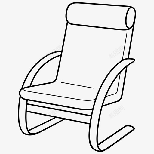 办公椅设计师家具svg_新图网 https://ixintu.com 办公椅 设计师 家具 沙发 木制