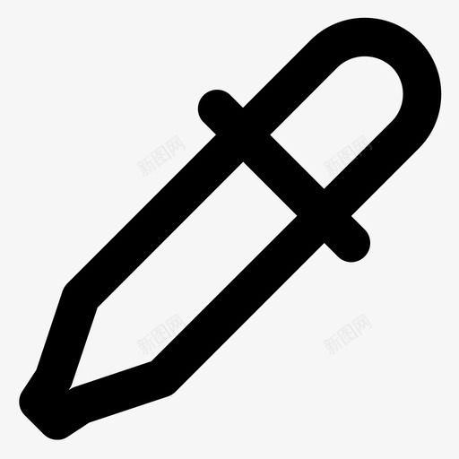 滴管艺术平面设计svg_新图网 https://ixintu.com 工具 滴管 艺术 平面设计 生产力 图标 设计 设计工