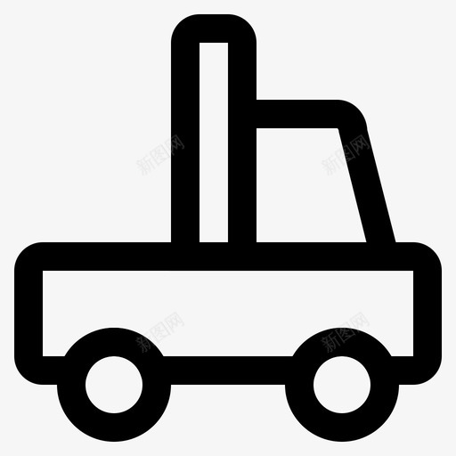 提货车送货提货svg_新图网 https://ixintu.com 提货 货车 送货 运输 卡车 车辆 生产线