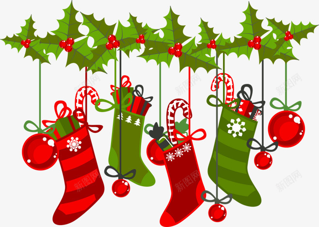 圣诞节可爱圣诞袜子装饰图案png免抠素材_新图网 https://ixintu.com 免抠PNG 五彩袜子 圣诞图案 装饰图爱 圣诞夜 圣诞节 圣诞袜 晾袜子 Q版 北欧 卡通 可爱 圣诞 袜子